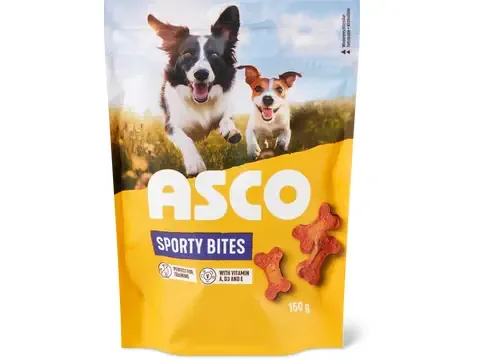 Asco · Sporty Bites · avec vitamines A, D3 et E 150g