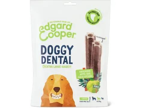 Edgard &amp; Cooper · Doggy Dental · à la pomme et à l’huile d’eucalyptus 160 g