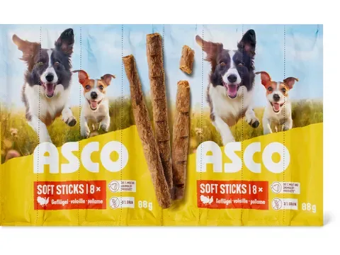 Asco · Soft Sticks · à la volaille 8 x 11g