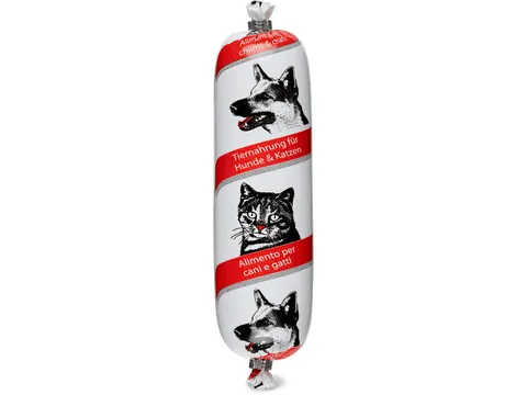 M-Classic · Saucisse pour animaux · Nourriture pour animaux 250g