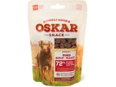 Oskar Simply Good · Snack Adult bœuf 150g