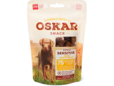 Oskar Sensitive · Snack Adult poulet 150g