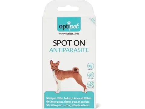 Optipet · Spot On pour chiens · contre puces, tiques, poux et acariens 1 pièce