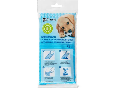 M-Classic · Sachets pour excréments de chien 1 pièce