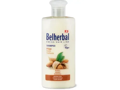 Belherbal · Shampooing Soins · cheveux normaux, végétalien 250ml
