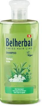 Belherbal · Shampooing aux herbes · Tous types de cheveux, végétalien 250m