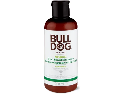 Bulldog Original · Shampooing pour barbe · Aloe vera 200ml