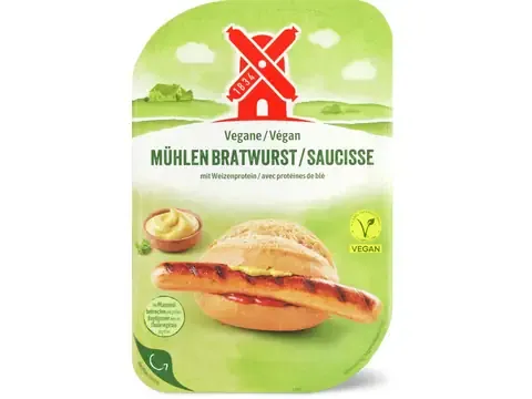 Rügenwalder Mühle · Saucisse à rôtir · végétalien 180g