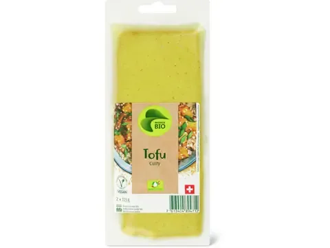 Tofu · Bio, Curry, végétalien 230g