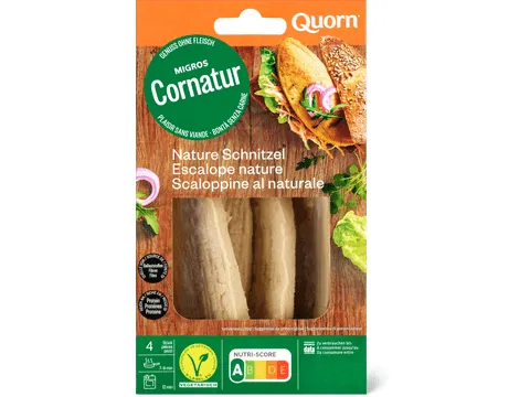 Cornatur · Quorn Escalope · Nature, végétarien 220g