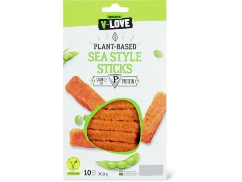 V-Love · Sea Style Sticks · végétalien 300g