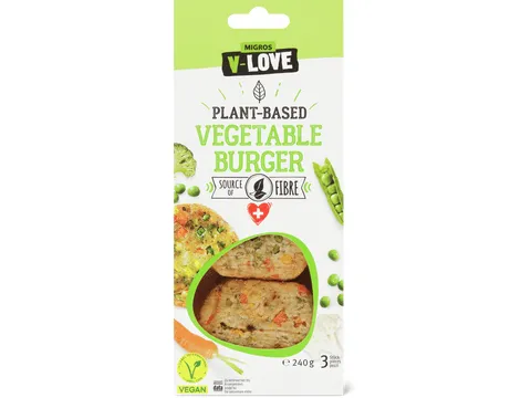 V-Love · Burger de légumes · végétalien 240g