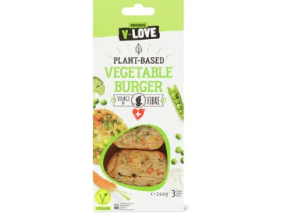V-Love · Burger de légumes · végétalien 240g