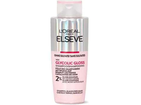 L'Oréal Paris Elseve · Shampooing Glycolic Gloss · cheveux ternes, sans éclat 200ml