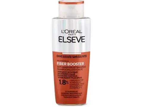 L'Oréal Paris Elseve · Shampooing Fiber Booster · Cheveux fragiles et enclins à la chute 200ml