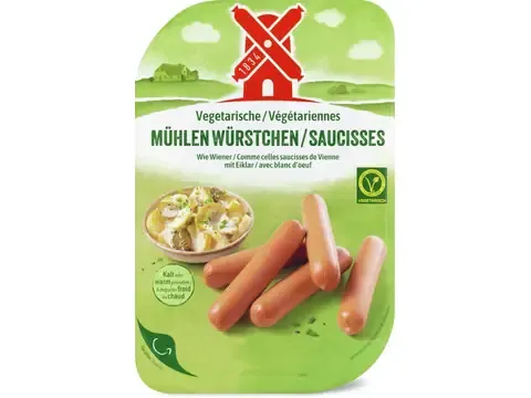 Rügenwalder Mühle · Saucisses · végétarien 190g