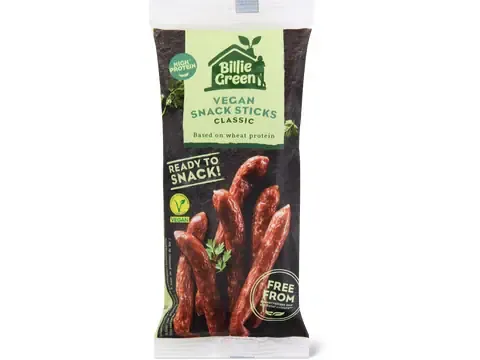Billie Green · Snack sticks · Classic, végétalien 75g