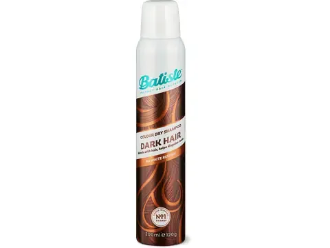 Batiste · Shampooing sec Dark Hair · teintes foncées 200ml