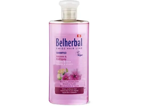 Belherbal · Shampooing Volume &amp; force · cheveux fins et sans vigueur 250ml