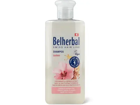 Belherbal · Shampooing pour cheveux bouclés · Cheveux bouclés et ondulés 250ml