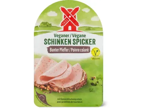 Rügenwalder Mühle · Jambon Spicker · Poivre coloré, végétalien 80g