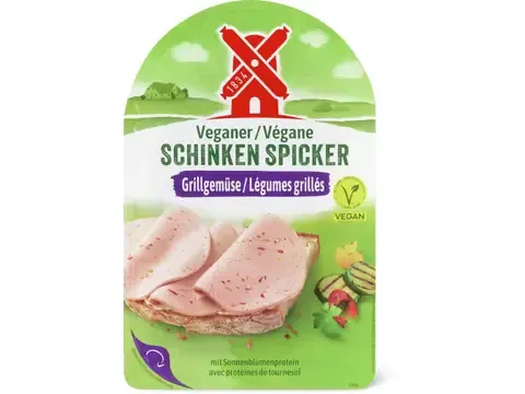 Rügenwalder Mühle · Jambon Spicker · Légumes grillés, végétalien 80g