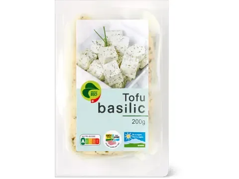 Tofu au basilic · Bio 200g