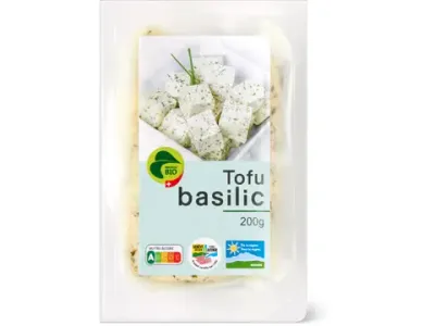 Tofu au basilic · Bio 200g