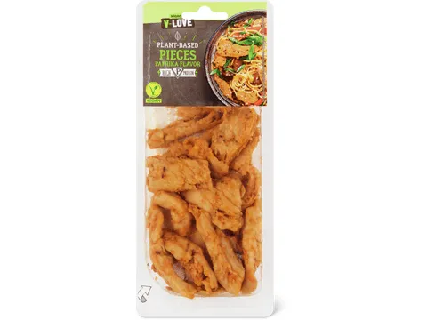 V-Love · Pieces paprika flavor · végétalien 175g