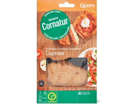 Cornatur · Quorn Escalope · Caprese, végétarien 250g