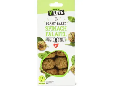 V-Love · Falafels aux épinards · végétalien 200g