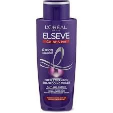 L'Oréal Paris Elseve · Shampooing violet déjaunisseur · cheveux méchés, blonds ou blancs 200ml