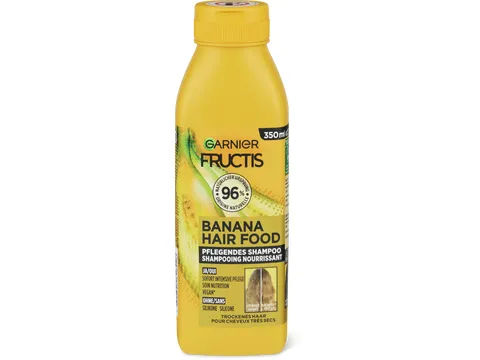 Fructis · Shampooing Banana Hair Food · cheveux secs 350 ml