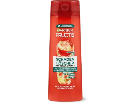 Fructis · Shampooing réparateur · cheveux abîmés 300ml