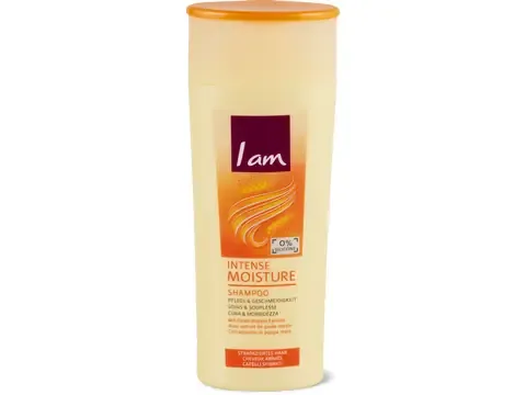 I am · Shampooing Intense Moisture · Cheveux abîmés 250ml