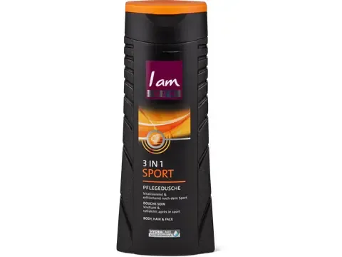 I am Men · Douche soin · 3 in 1 Sport 250ml