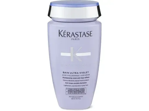 Kérastase · Shampooing Blond Absolu aux pigments violets · Cheveux gris, blancs ou décolorés 250ml