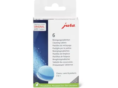 Jura · Pastilles de nettoyage 3 phases