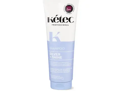 Kétec · Shampooing Silver &amp; Shine · Cheveux gris, blancs ou décolorés 250ml