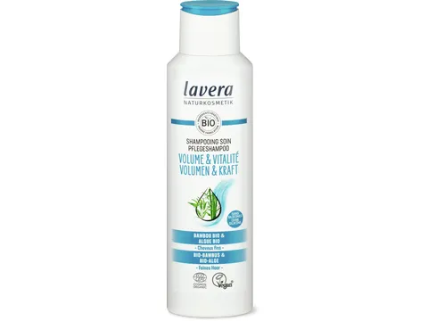 Lavera · Shampooing Volume &amp; Vitalité · Cheveux fins, végétalien 250ml