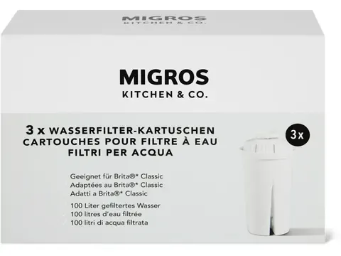 Kitchen &amp; Co. · Cartouches pour filtre à eau Mono 3pces