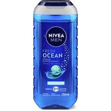 Nivea Men · Gel douche · Fresh Ocean 3 in 1 250ml