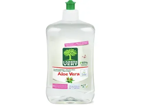 L'Arbre Vert · Produit vaisselle main · Aloe vera 500ml