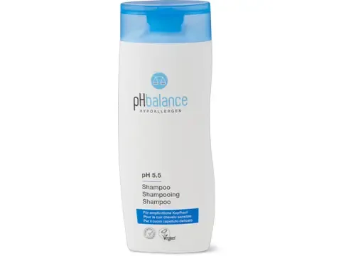 PH Balance Hypoallergen · Shampooing · cuir chevelu sensible, végétalien 250ml