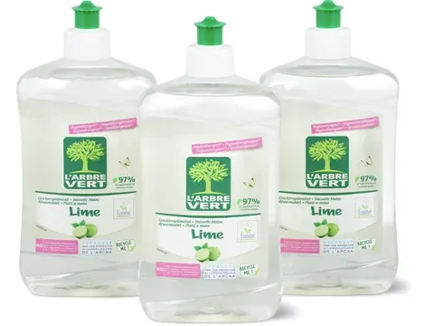L'Arbre Vert · Liquide vaisselle · Lime 1x500ml