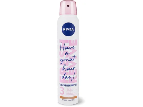 Nivea · Shampooing sec Medium · cheveux mi-foncés 200ml
