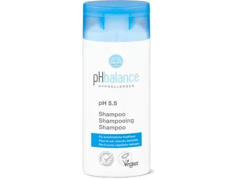 PH Balance · Shampooing · Format de voyage, végétalien 50 ml