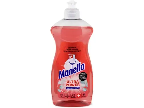Manella · Liquide vaisselle · Grapefruit &amp; Eucalyptus 500ml