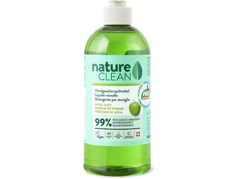 Nature Clean · Liquide vaisselle · Pomme, végétalien 500ml