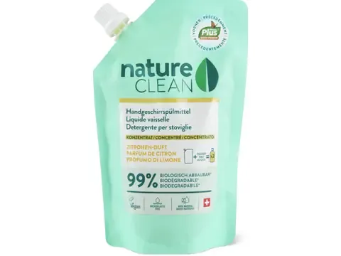 Nature Clean · Liquide vaisselle concentré · végétalien 300ml